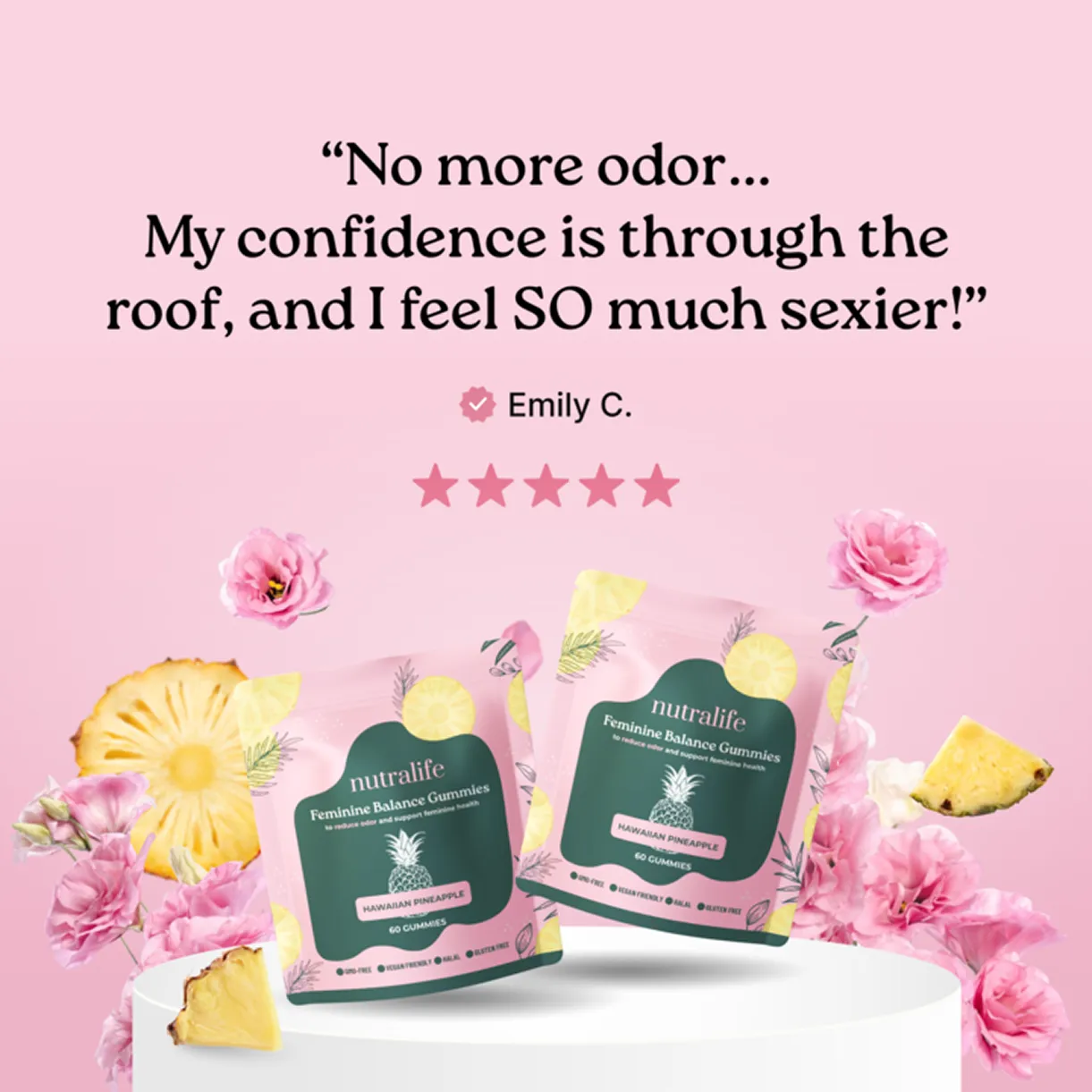 Nutralife™ Feminine Balance Gummies Incentive