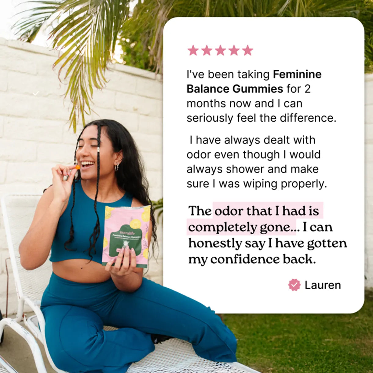 Nutralife™ Feminine Balance Gummies Incentive